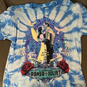 Studiohouse Designs Romeo + Juliet t shirt 90s tie dye x large